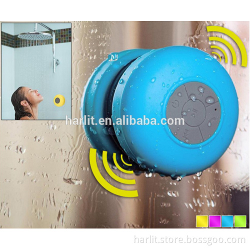 Outdoor Wireless Bluetooth Speaker Handsfree Mini Bluetooth 3.0 Speaker With Suction Cup